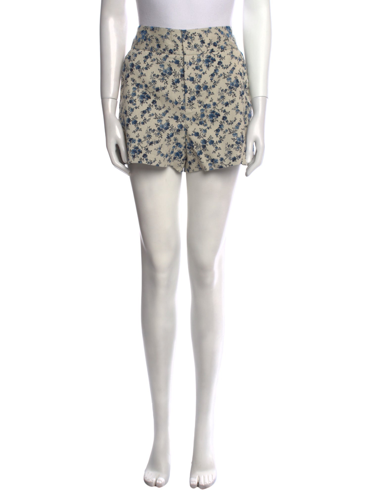 Alice + Olivia Printed Mini Shorts